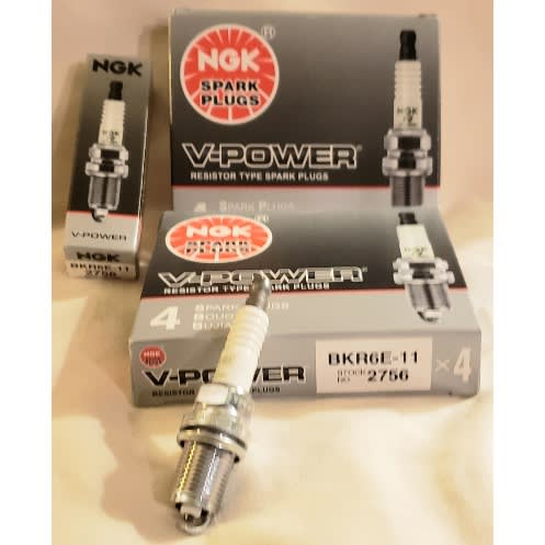 Nkg 2756 Copper V-Power Spark Plug - 4 Pieces