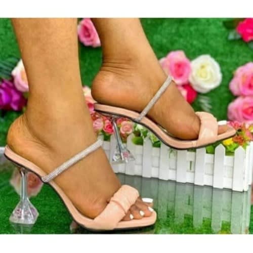 Ladies Heeled Slippers2