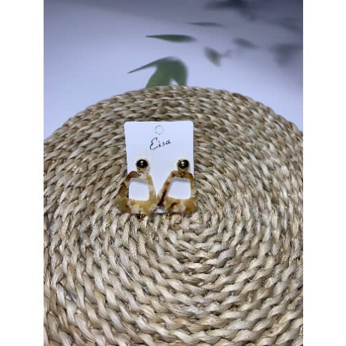 Drop Earrings - Cream