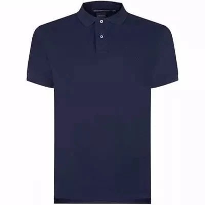 Men's Polo Shirt -navy  Blue