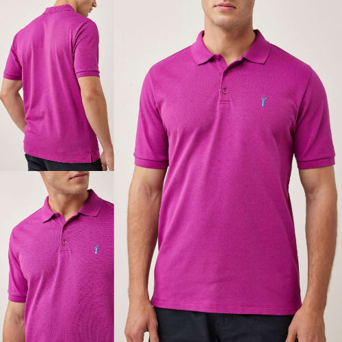 Purple Stretch Polo Shirts