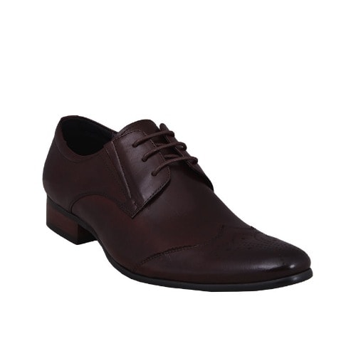 Innovative Lace-up Leather Shoe - Msh-3800
