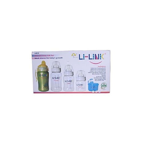 New Born Feeding Bottle Gift Set  Zero To Toddler - Blue