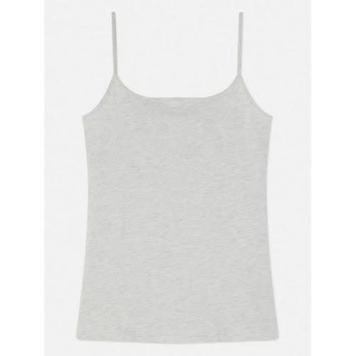 Adjustable Strap Stretch Camisole- Grey Marl