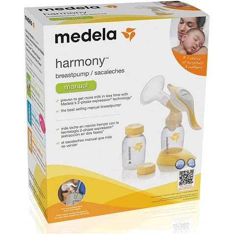 Manual Breast Pump - Yellow