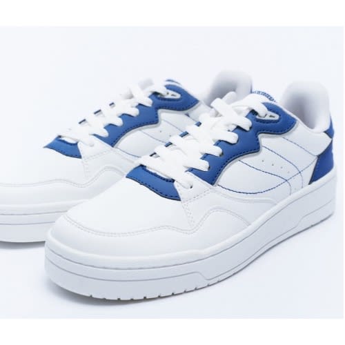 Contrasting Sneakers - Blue