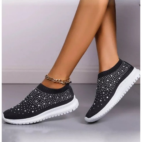 Ladies Sneakers - Black