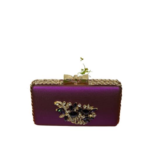 Purple New Trend Clutch