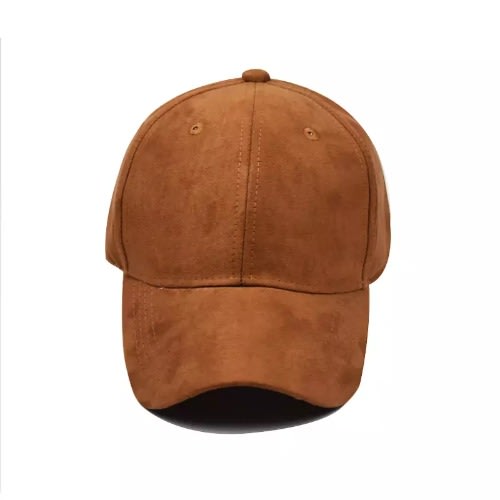 Velvet Swead Face Cap -Brown