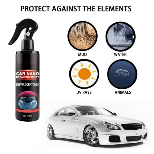 Nano Car Coating And Scratch Removal Spray Repair-500 Ml