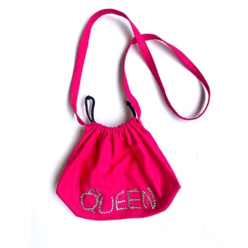 Shoulder - Crossbody Jean Bag - Queen - Pink