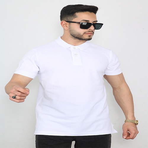 White Men Polo Shirt