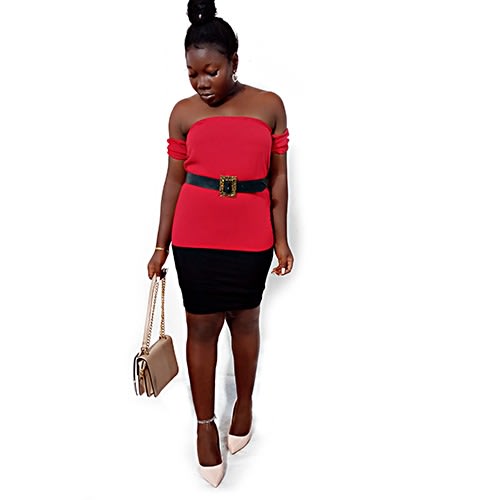 Women Bodycon Midi Dress
