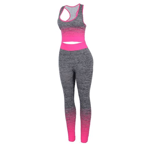 Women's Seamless Yoga 2 In 1 Fitness Wear