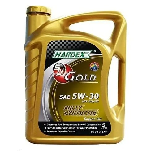 Hardex Gold Fully Synthetic Engine Oil - SAE 5w30 SN