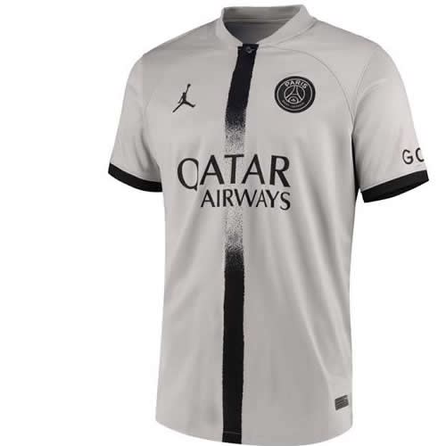 Men's Paris Saint Germain Second Away Kit - Grey
