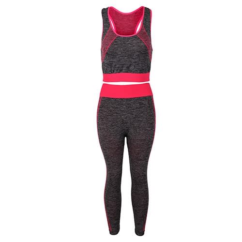 Yoga Gym Wear For Ladies -  Grey