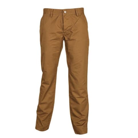 Men's Fitting Chinos Trouser-Golden Brown