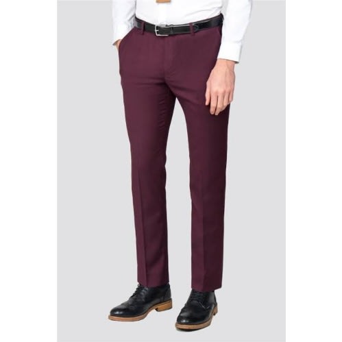 Men's Suit Trouser - Wine