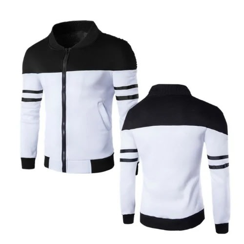 Men's Lightweight Jackets - White And Black
