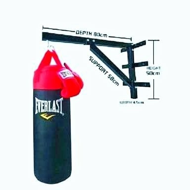 Boxing Bag + Wall Bracket + Free Boxing Gloves