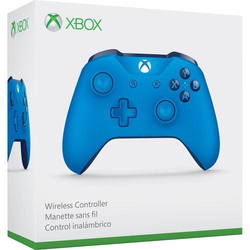 Wireless Controller - Blue - Controller Compatible With Xbox One S, Xbox One X