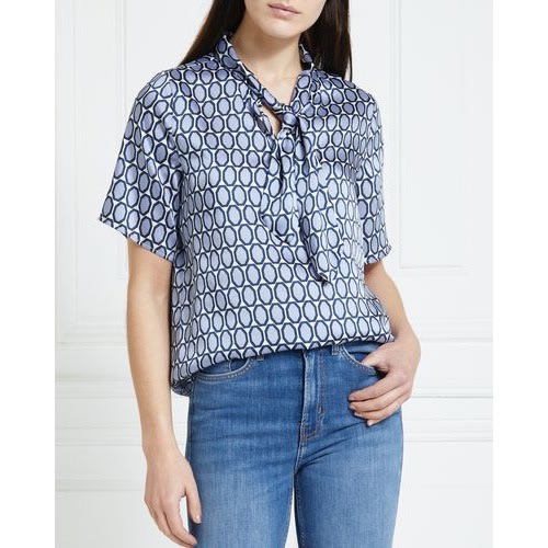 Geo Top- Blue