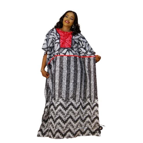 Ankara Boubou Gown