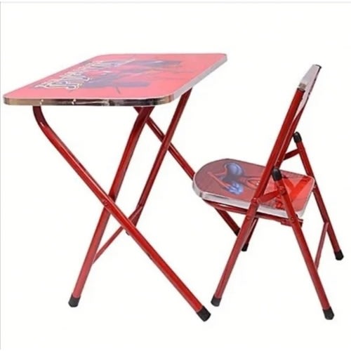 Children Table & Chair- Spiderman Character