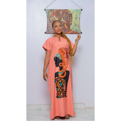 Braided Woman Abaya
