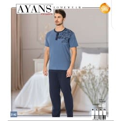 2 In 1  Pyjamas Trouser With Top For Men