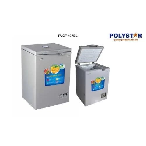 Portable Super Fast Cooling Chest Freezer - Pv-cf197bl - 197L
