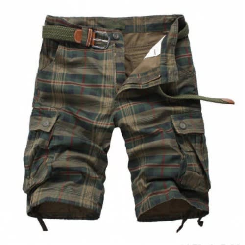 Exotic Combat Short With Belt