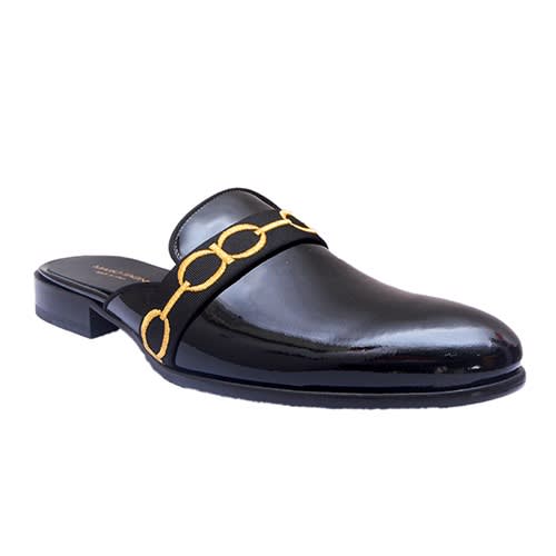 Black Patent Half Shoe