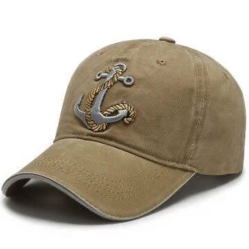 Embellished Face Cap- brown