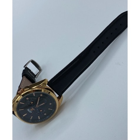 Leather Wrist Watches For Men -Black