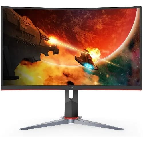 AOC C32g2 Curved Frameless Monitor Fhd -  1500r Curved Va Freesync - 32 Inches