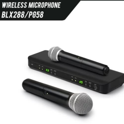 Blx288/pg58 Dual Channel Handheld Wireless Microphone