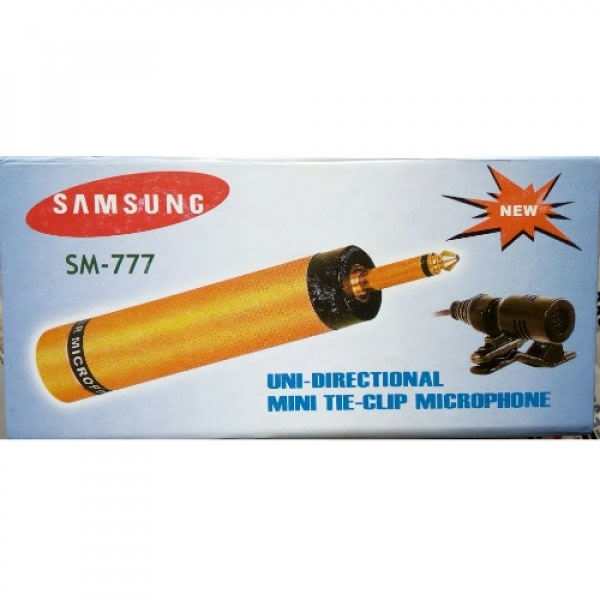 Tie Clip Microphone - Sm 777 - Collar Mic