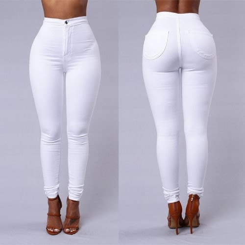 Ladies  Jean - White
