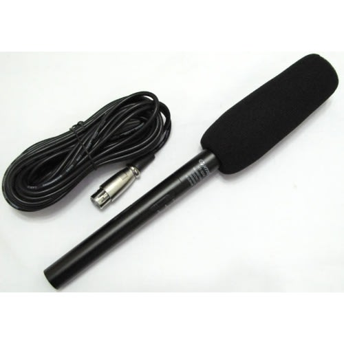 Uni-Directional Condenser Microphone & Boom Mic for Cameras