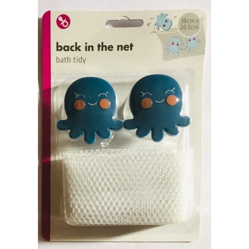 Baby Bath Toy Tidy Storage Bag Suction Organiser Octopus