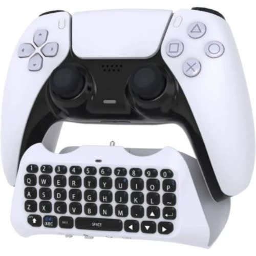 Wireless Controller Keyboard For Ps5 - Bluetooth 3.0 Mini Gamepad Chatpad