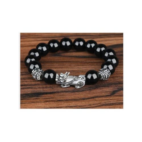 Obsidian Black Bracelet