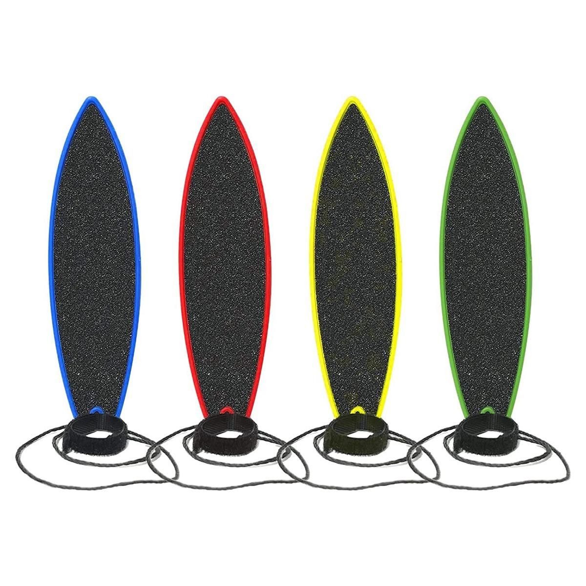 4Pack Finger Surfboard Kids Toy Finger Surf Boards Fingertip Surfboard for Adults Teens Boys Girls Hone Surfer Skills