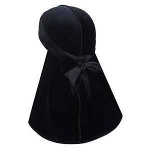 Titan Durags Durag- Black Velvet Premium Titan Durag-Doo Rag