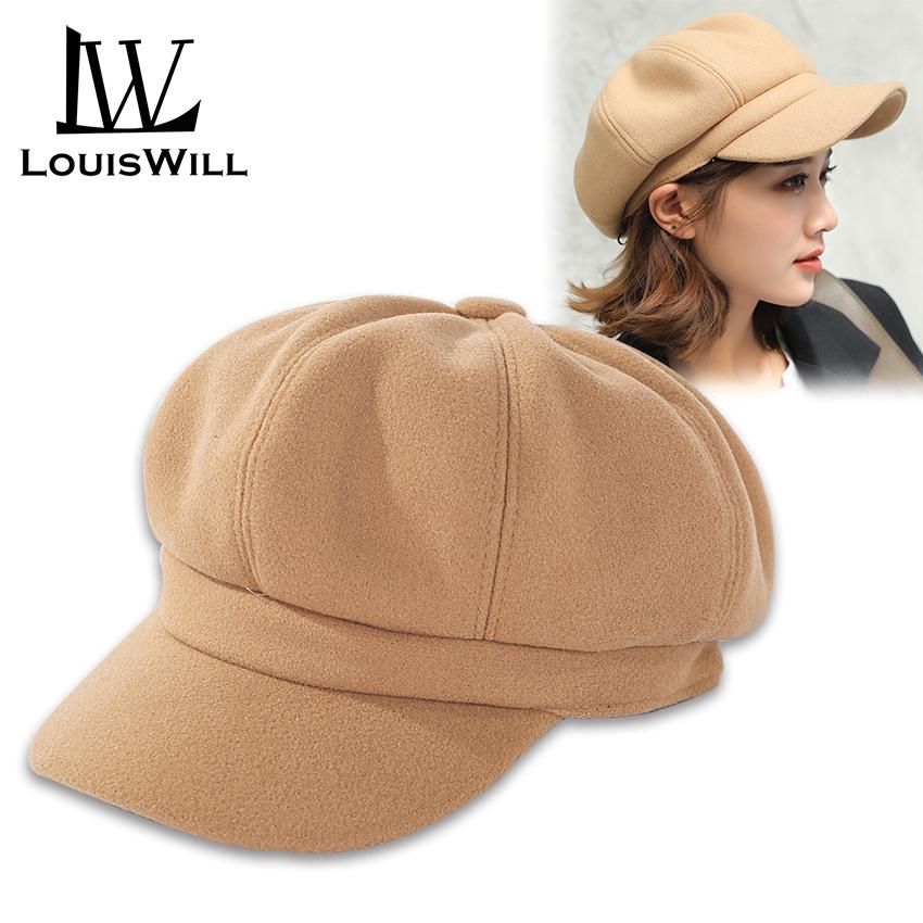 LouisWill Beret Caps Women Berets Hats Octagonal Caps