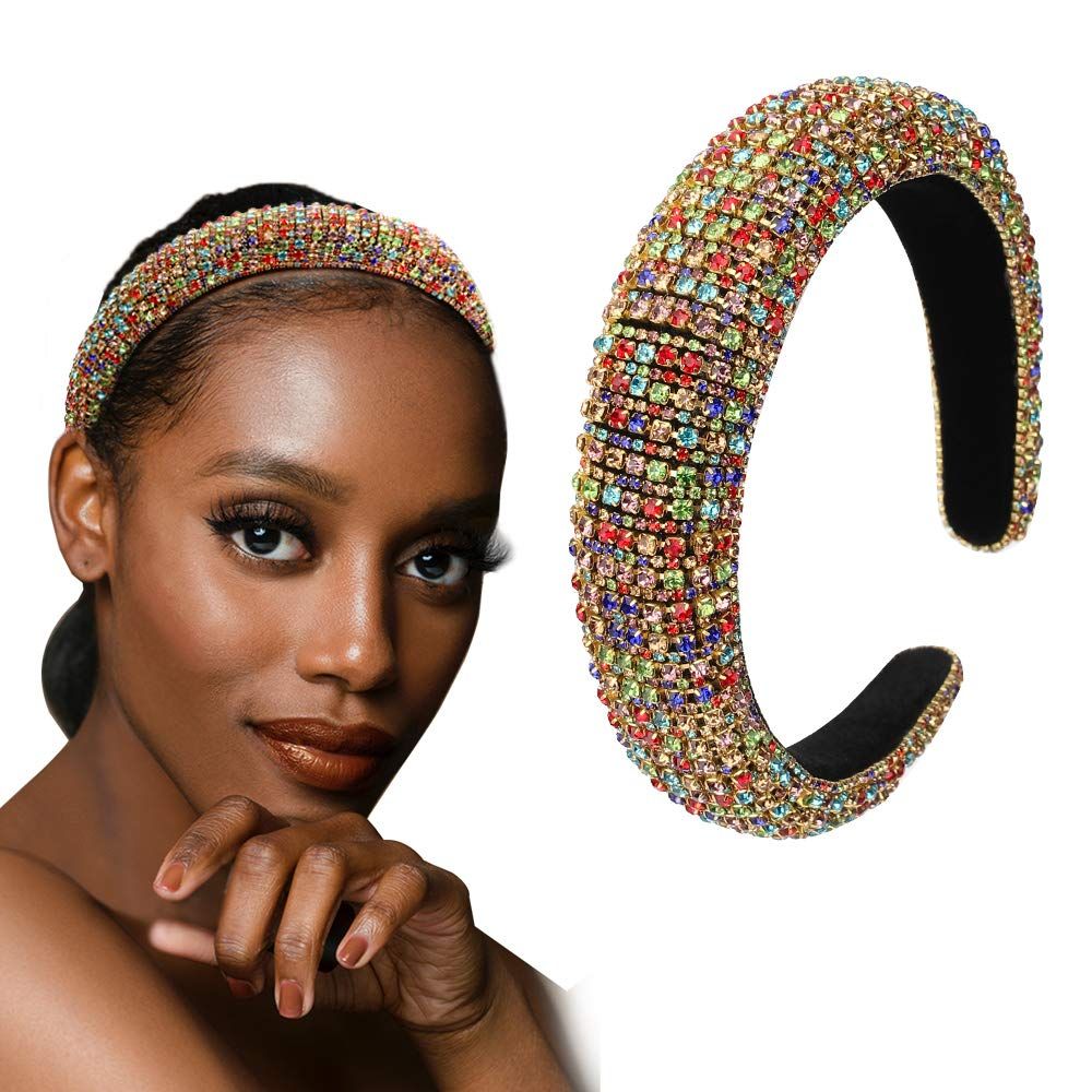 Rhinestone Headbands For Women Head Band Hairbands Hair Accessories Headband