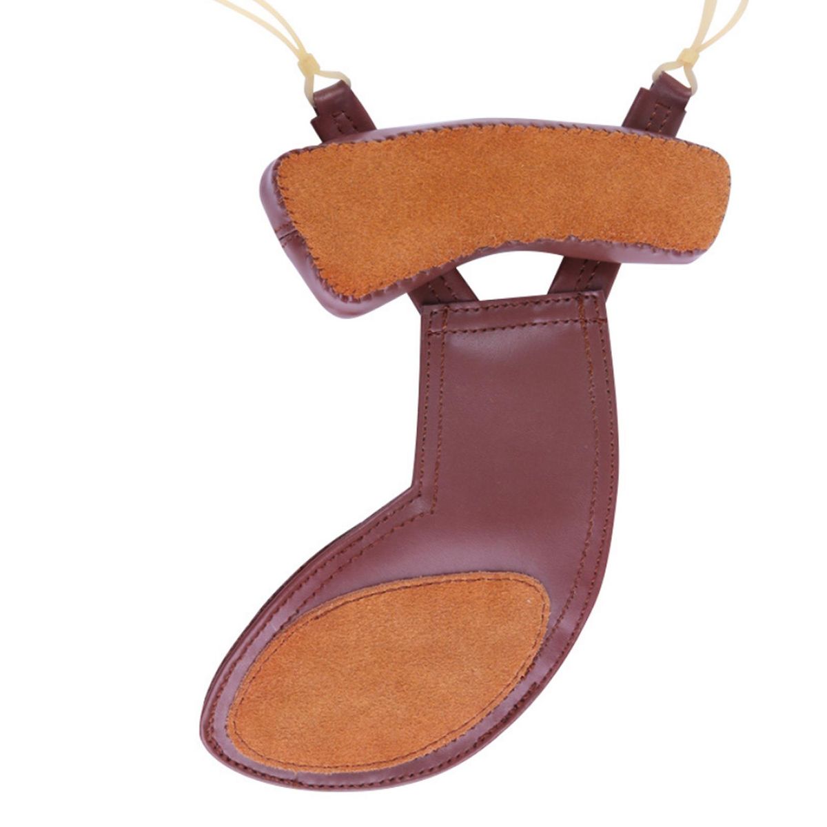 Violin Shoulder Rest Violin Chin Rest Large Violin Shoulder Pad Sheepskin Shoulder Pad Sheepskin Chin Pad Protector for 3/4-4/4 Violin