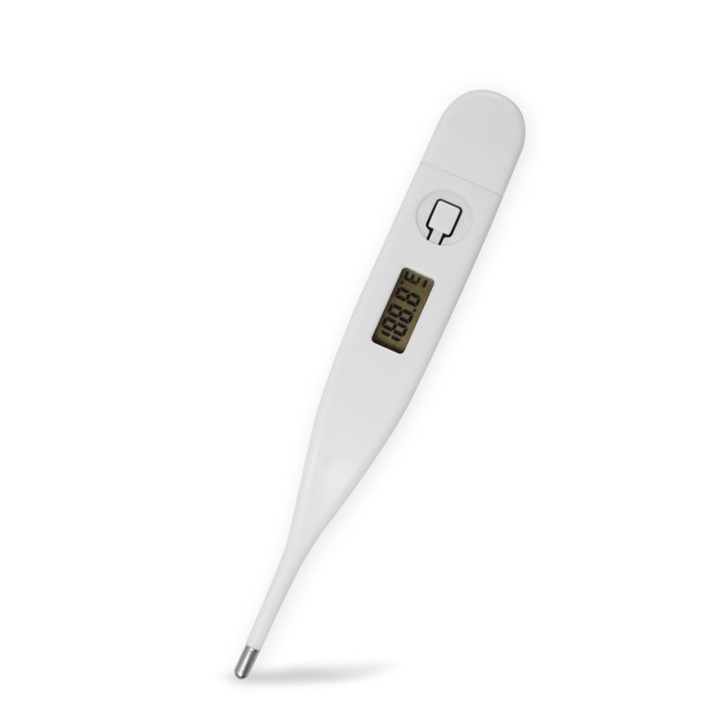 LED Digital Electronic Thermometer LCD Display Waterproof Need LR41 On Battery Home Children Kids Oral Thermometer